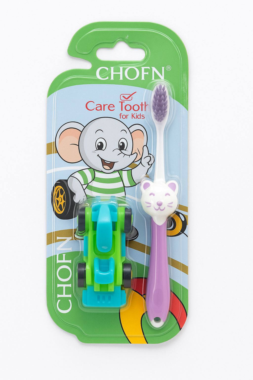 Kids Soft Bristle Toothbrush With Colourful Toy, Ultra Fine Soft Toothbrush, Oral Hygiene Tools Brush