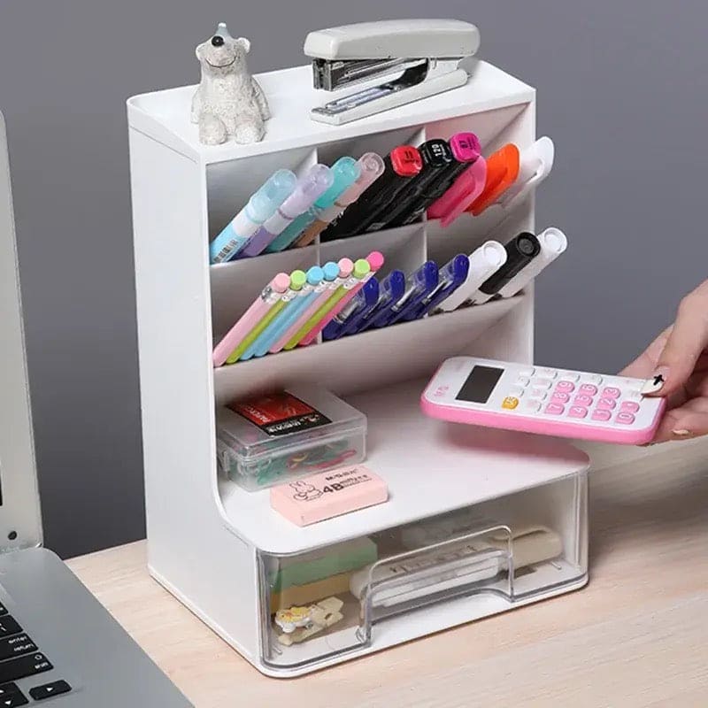 Slop Desktop Storage Box With Drawer, Classify Drawer Type Storage Box.