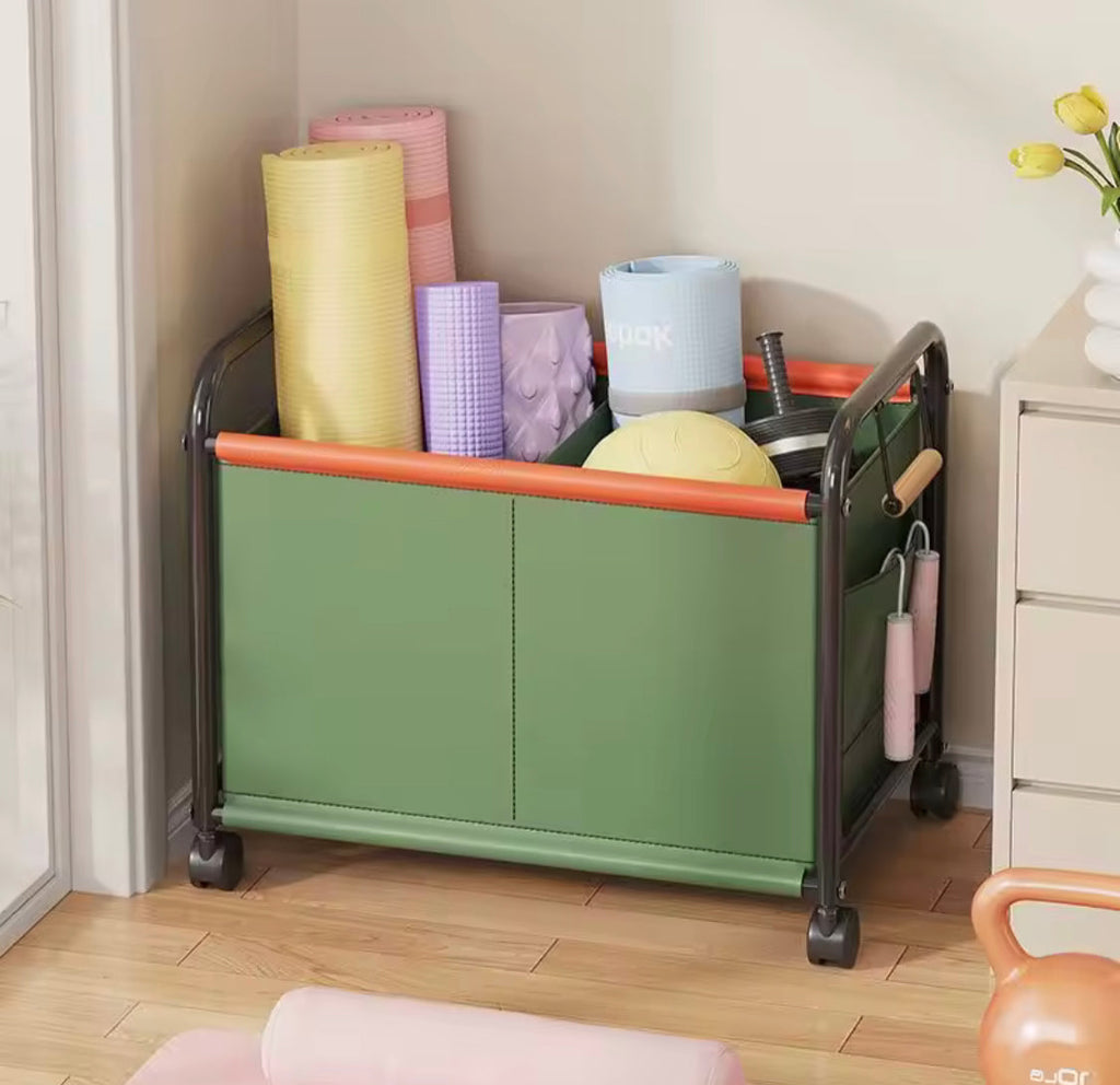 Kids Bedroom Toys Storage Box, Multipurpose Bedroom Organizer, Household Toys Storage Racks With Wheels, Storage Closet Organizer