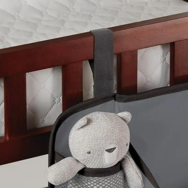 Baby Nursery Organizer, Baby's Bedside Storage Bag, Newborn Essentials Hanging Storage Bag, Multifunction Canvas Storage Bag, Infant Bedding Nursing Storage Bag, Multi Compartment Baby Stuff Holder, Stacking Tray Nursery Storage Basket