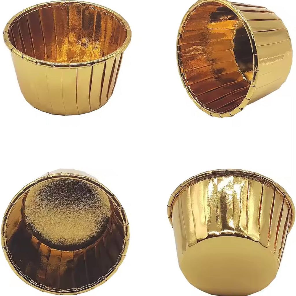 50pcs Muffin Cupcake Liner, Baking Cup Tray Case, Cake Wrappers, Cake Paper Cups, Pastry Tools