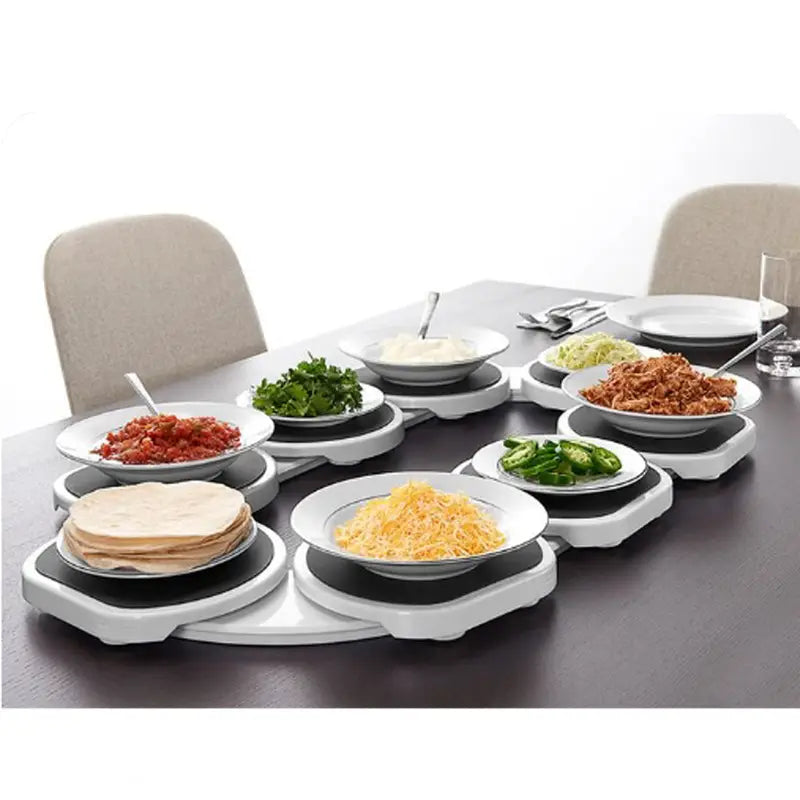 Lazy Susan Turntable Rotating Serving Tray for Dining Table