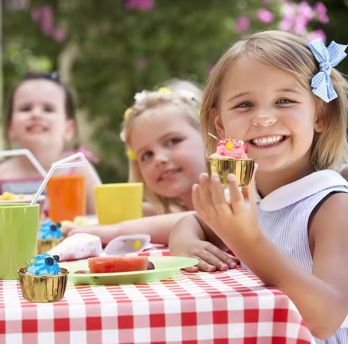 50pcs Muffin Cupcake Liner, Baking Cup Tray Case, Cake Wrappers, Cake Paper Cups, Pastry Tools