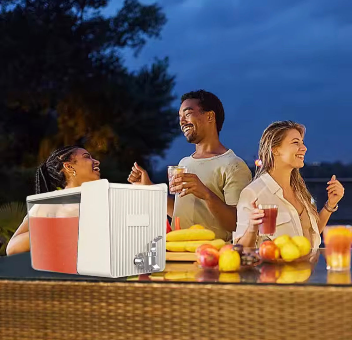 5.3L Refrigerator Drink Dispenser, Leakproof Beverage Drink Container, Large Capacity Refrigerator Kettle