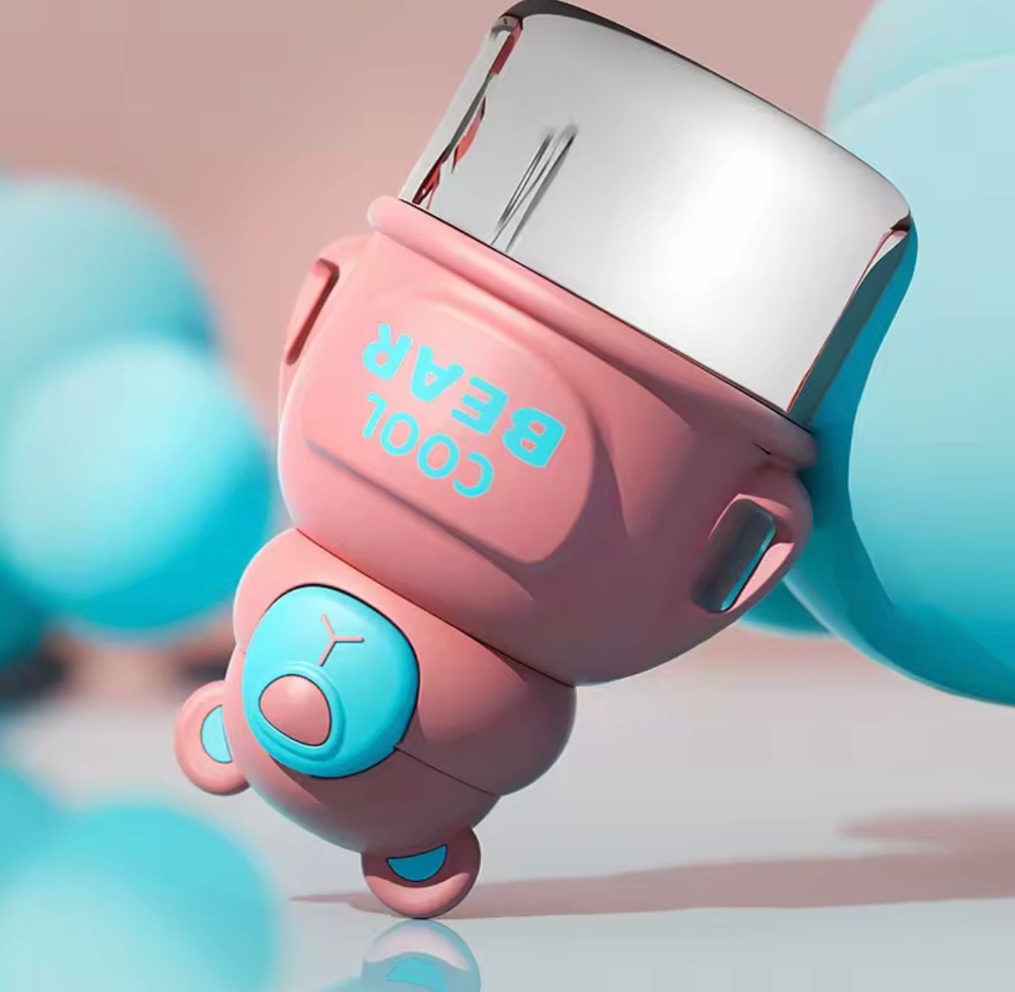 800ml Cartoon Bear Thermos, Stainless Steel Kids Thermos, Portable Thermos Bottle, Kids Water Bottle