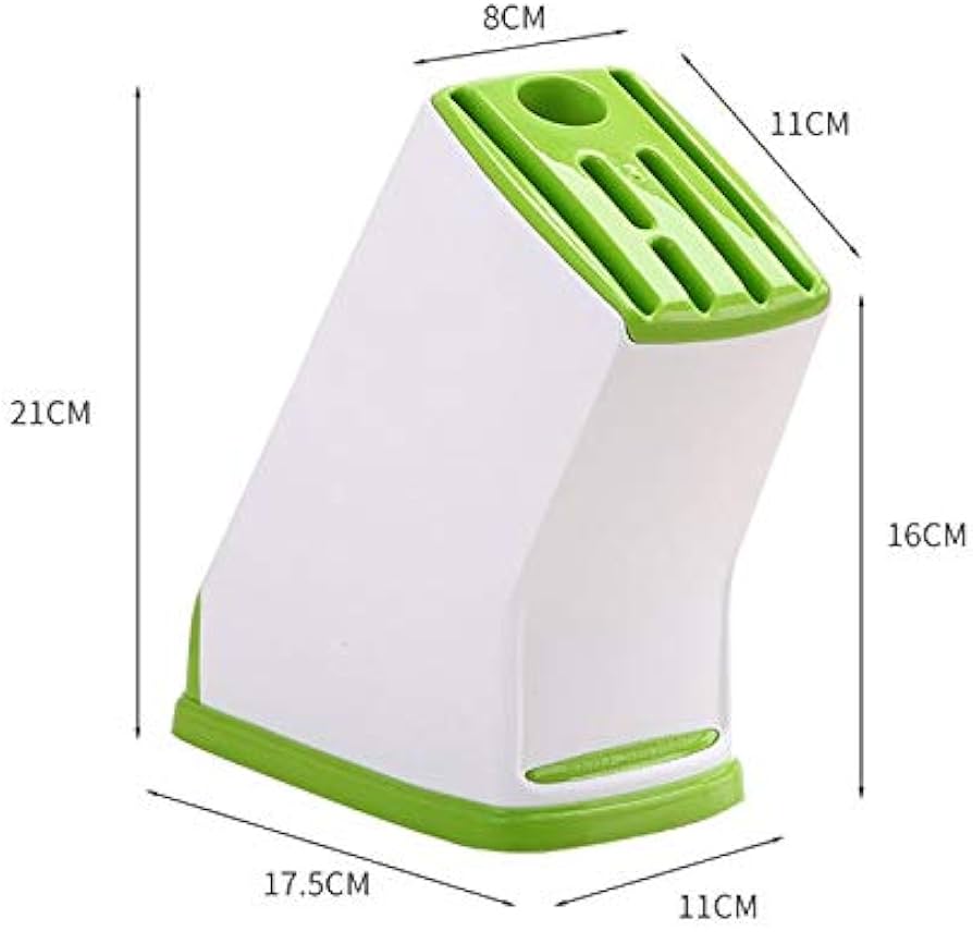 Plastic Kitchen Knife Holder Rack, Multifunctional Knife Holder Rack, Durable Plastic Multifunctional Cutlery Holder