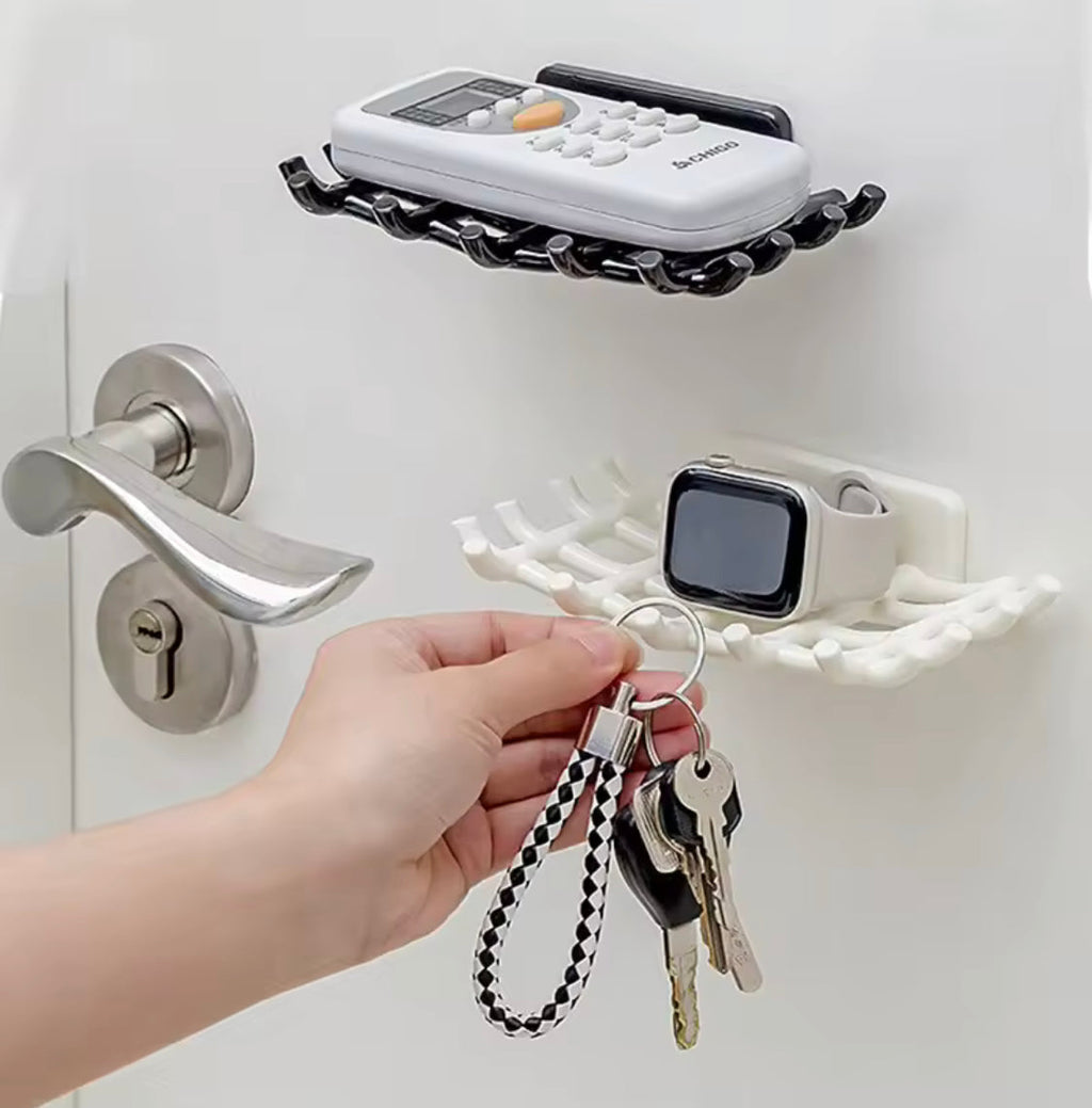 Wall Mounted No-Punch Soap Holder, Grid Soap Dish, Soap Box Sponge Dish, New Soap Dish Rack Hooks