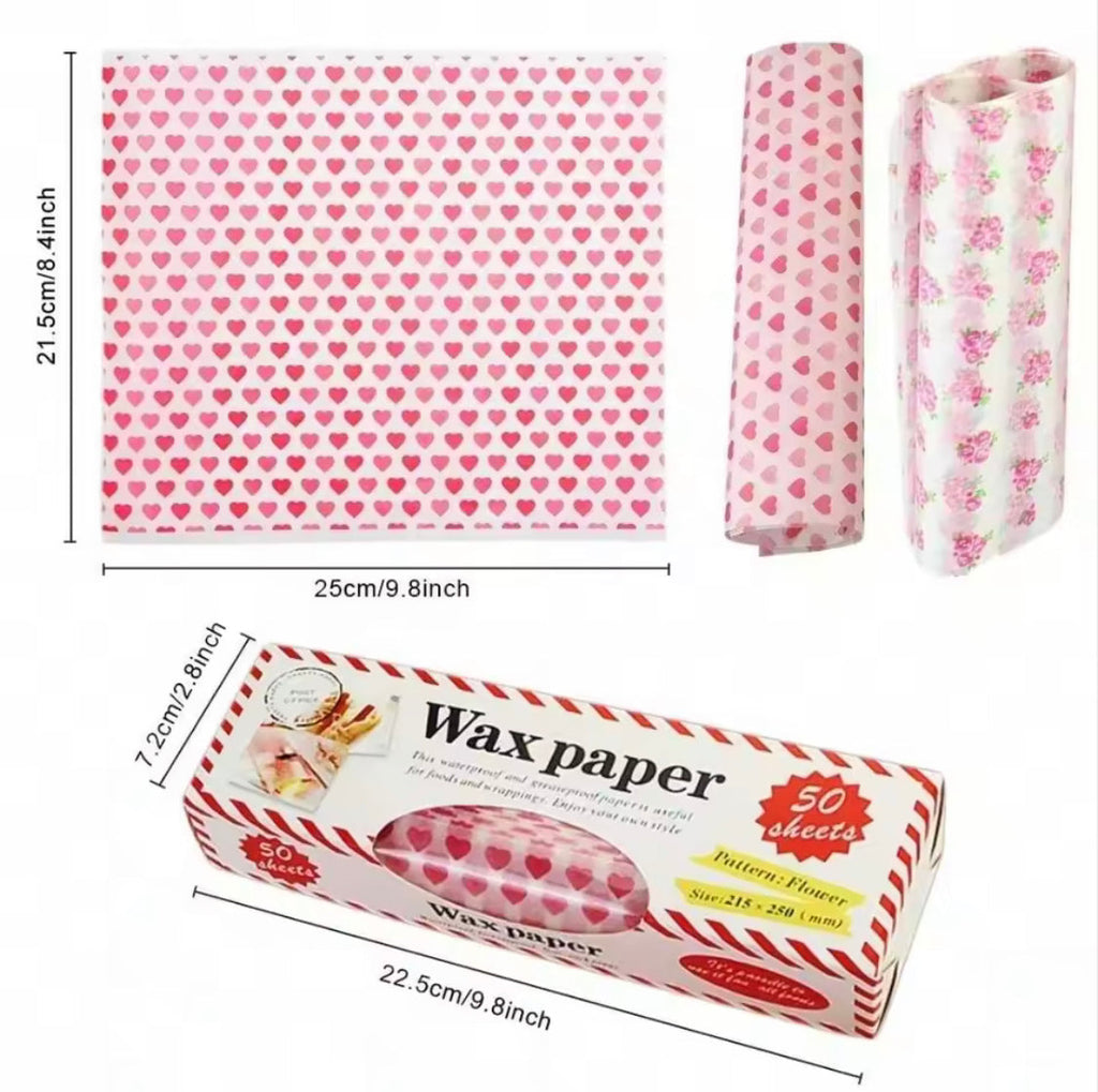 Greaseproof Wax Paper Sheets, Paper Sheets For Food Wrapping, Wax Paper For Baking And Packaging