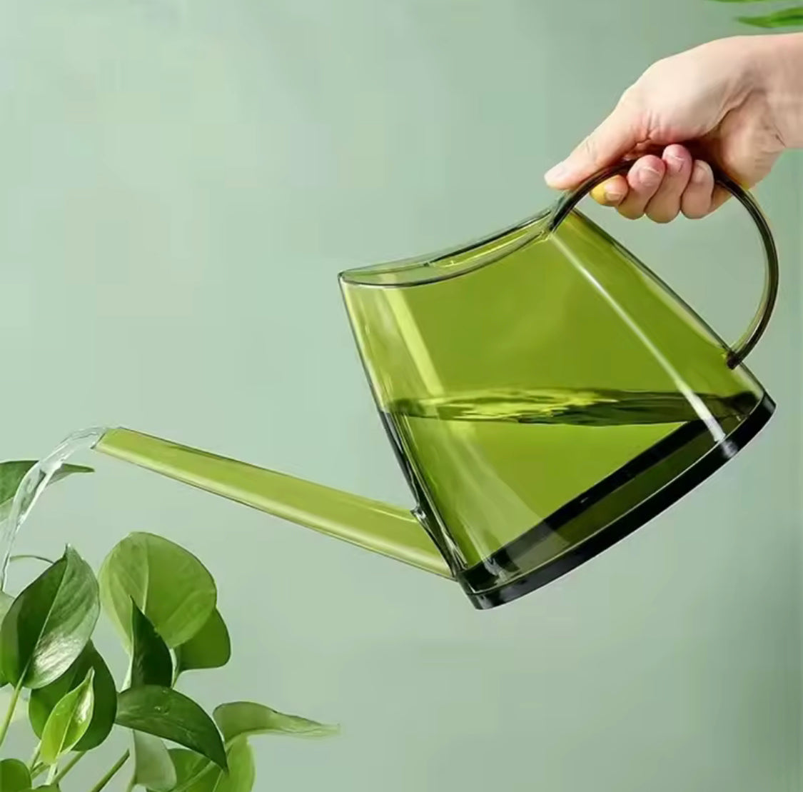 1.4L Transparent Long Spout Watering Kettle.