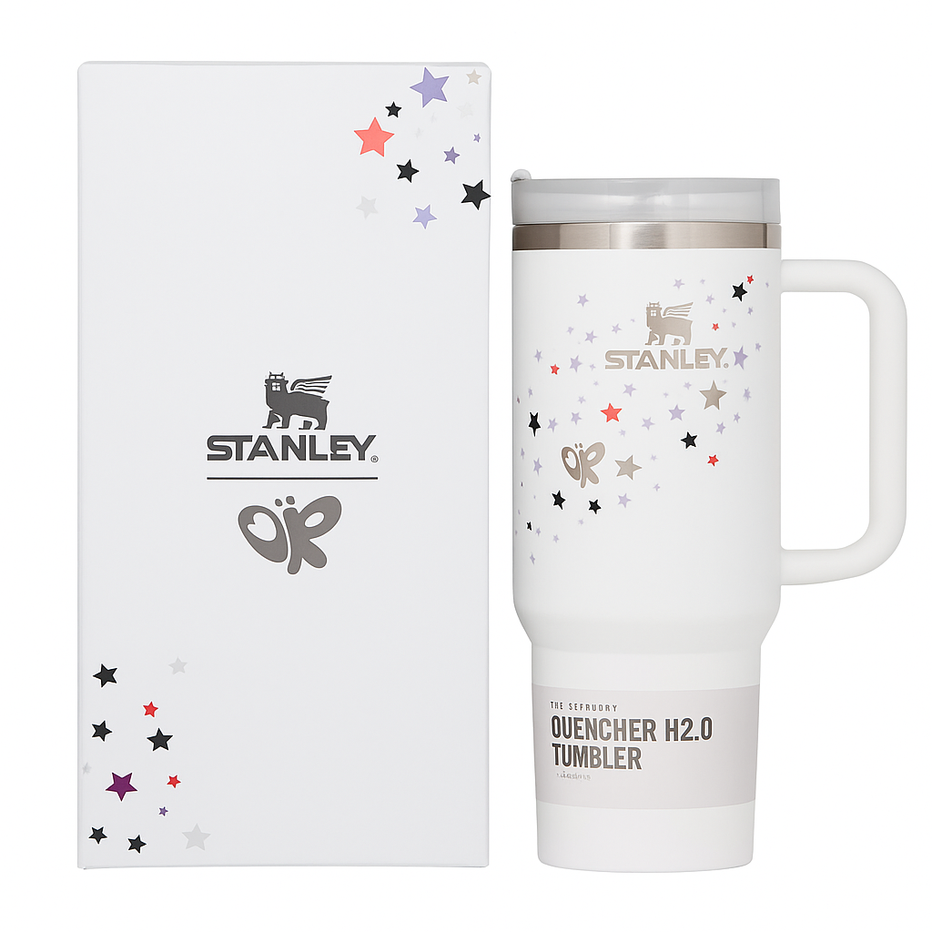 Stanley x White Olivia Rodrigo Quencher H2.O FlowState™ Tumbler | 40 OZ