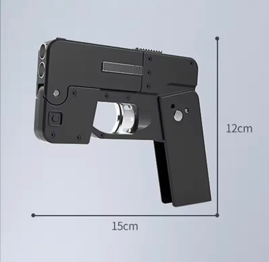 Folding Mobile Soft Bullet Gun Toy, Creative Mobile Phone Deformation Pistol Toy, Kids Pistol Toy, Creative Mobile Phone Bullet Gun