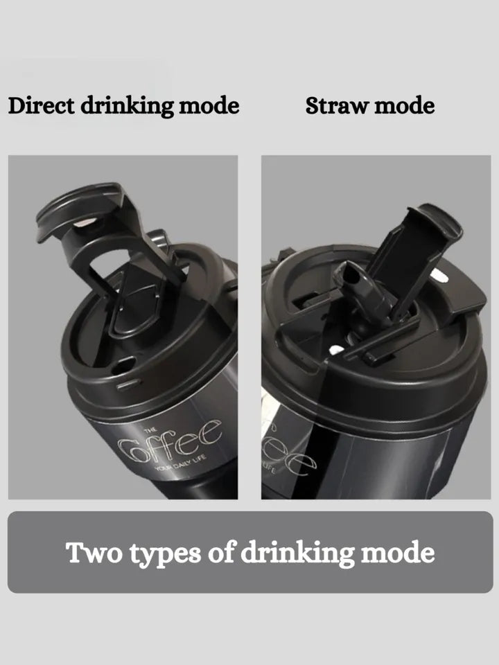 Insulated Coffee Cup With Pad, Stainless Steel Coffee Mug With Lid, Insulated Coffee Mug For Travel