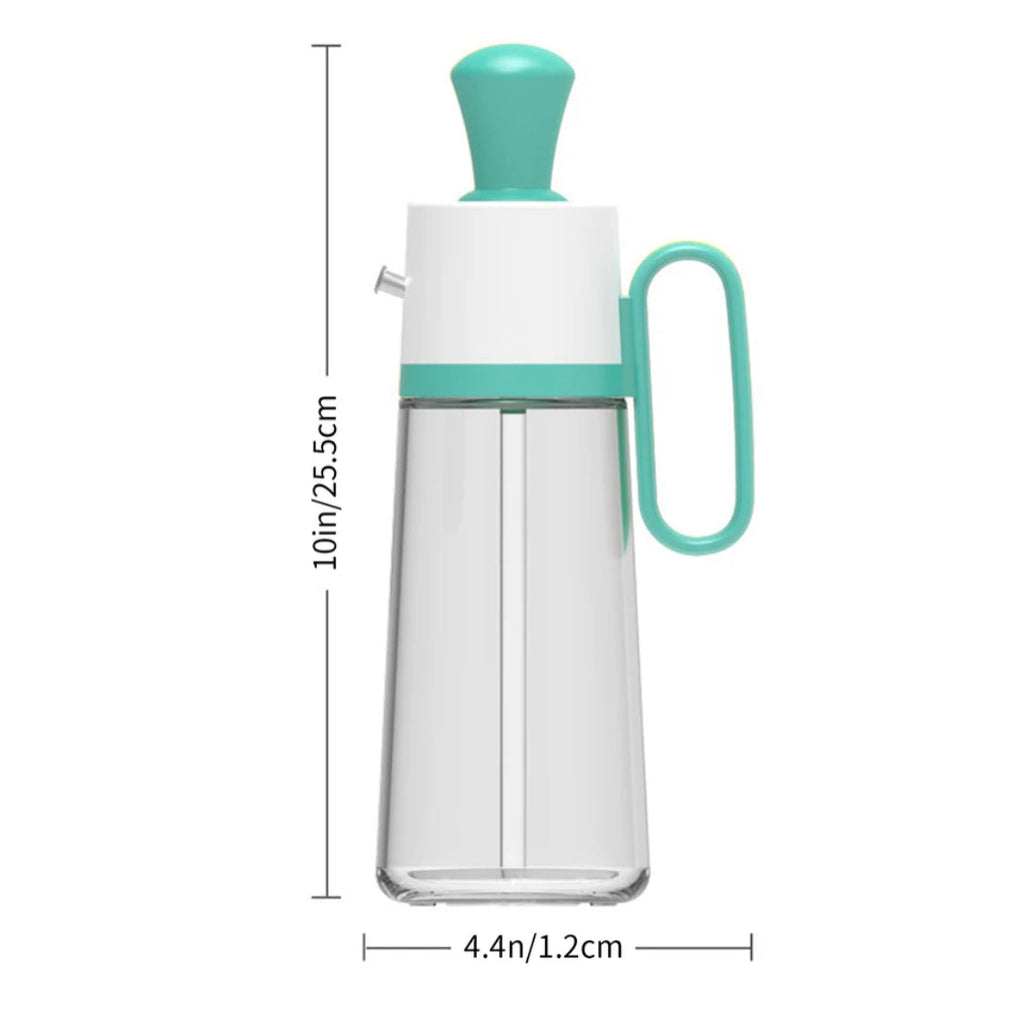 500ml Oil Dispenser Bottle With Brush, Cooking Seasoning Oil Bottle, Multifunctional Oil Bottle With Barbeque Brush