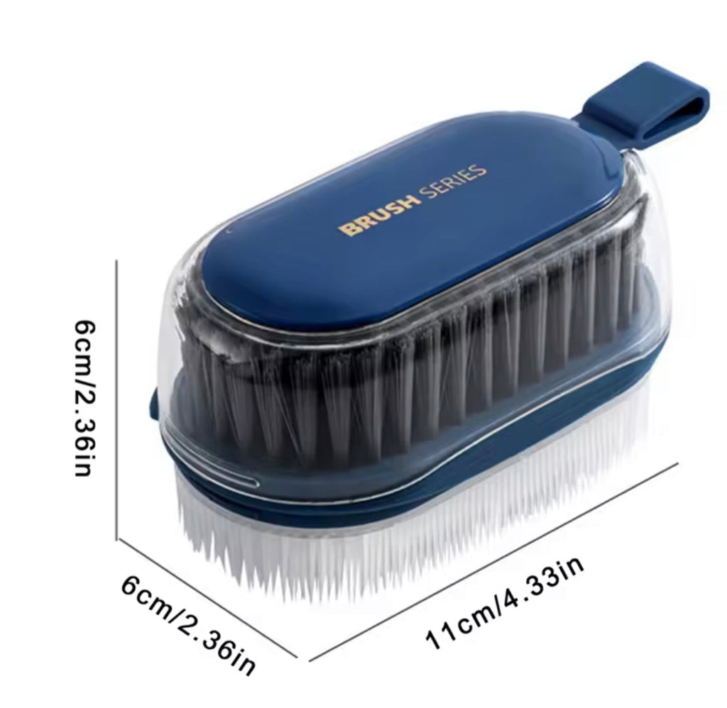 Double Head Clothes Scrubbing Brush, Multifunctional Soft Shoes Brush, Kitchen Soft Bristled Double Sided Brush