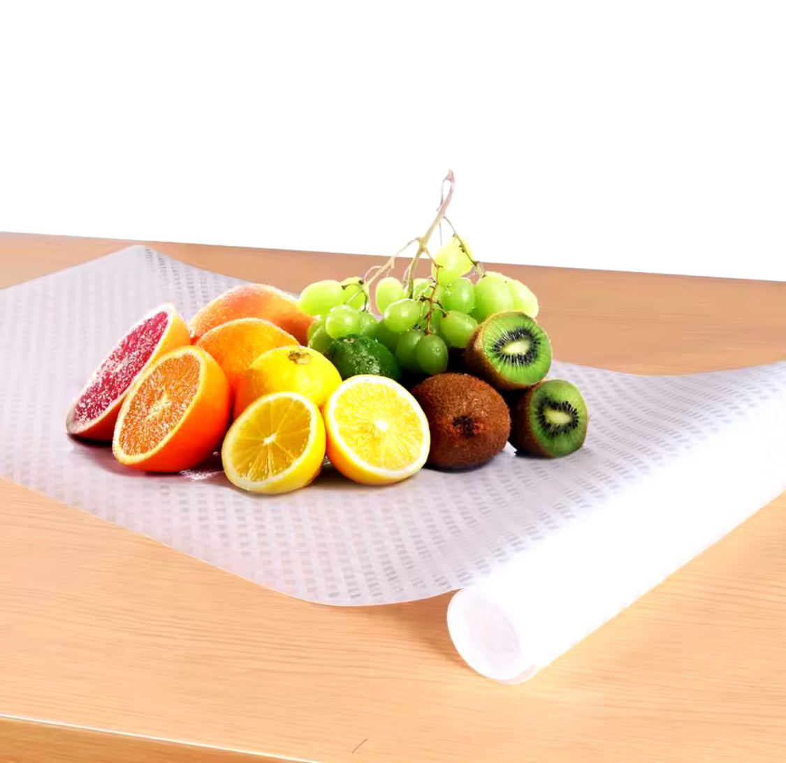 Multifunctional Refrigerator Liners, Kitchen Cabinets Shelf Liners, Washable Liners for Kitchen And Fridge