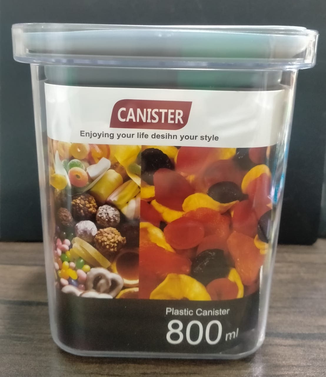 Spiral Button Sealed Container,  Plastic Food Storage Container, Kitchen Organizer Jars Box, Multi Capacity Grain Storage Box, Kitchen Snacks Dry Plastic Fresh Keeping Tank,  Acrylic Condiment Seasoning Set