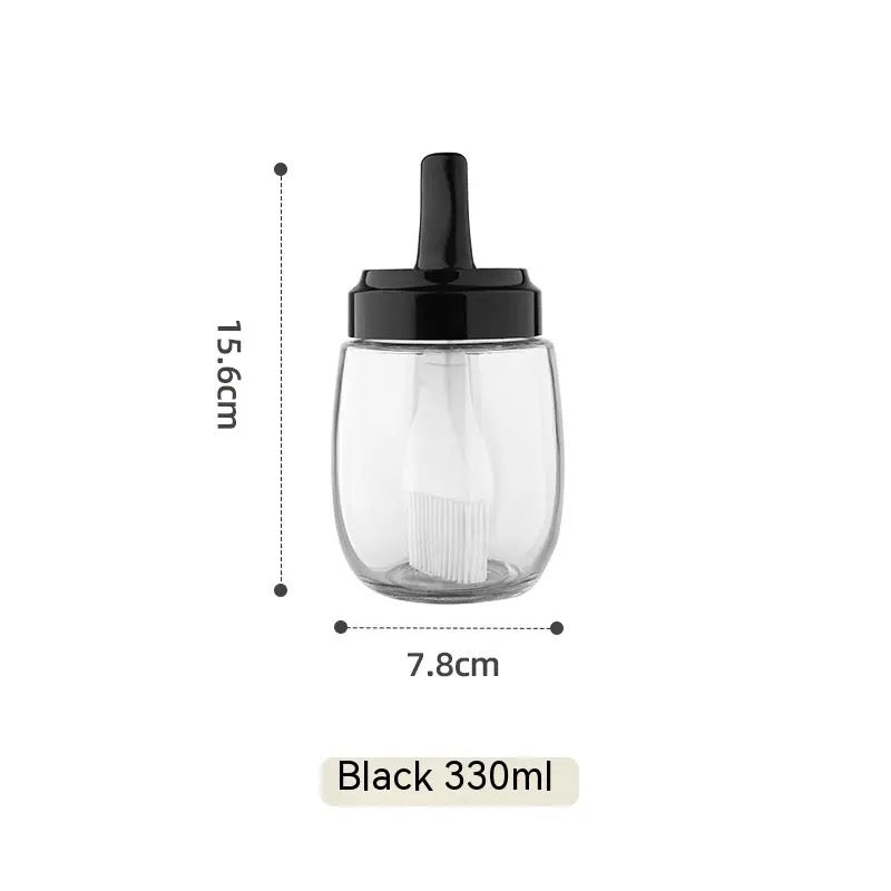 Food Grade Oil Brush Bottle, Oil Pot, Baking Brush, BBQ Grilling Accessories