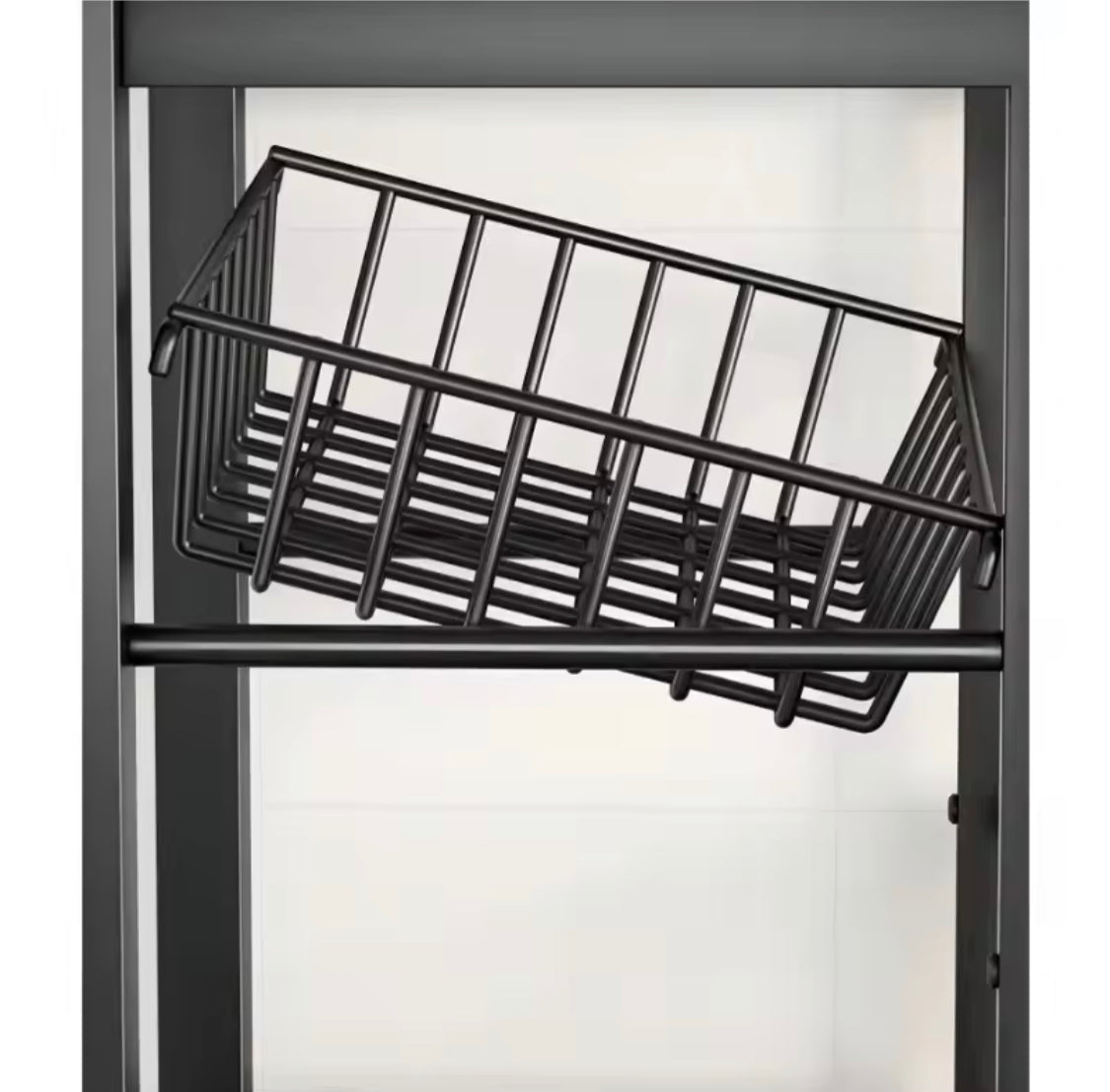 Multilayer Storage Rolling Cart, Moveable Kitchen Storage Rack With Baskets, Multifunctional Kitchen Organizer