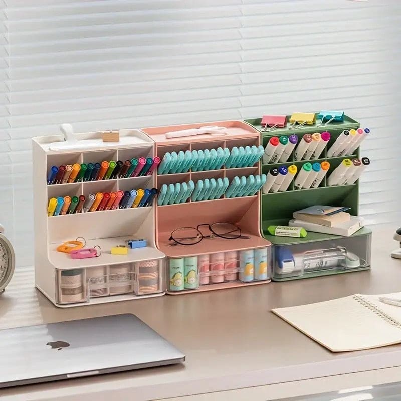 Slop Desktop Storage Box With Drawer, Classify Drawer Type Storage Box.