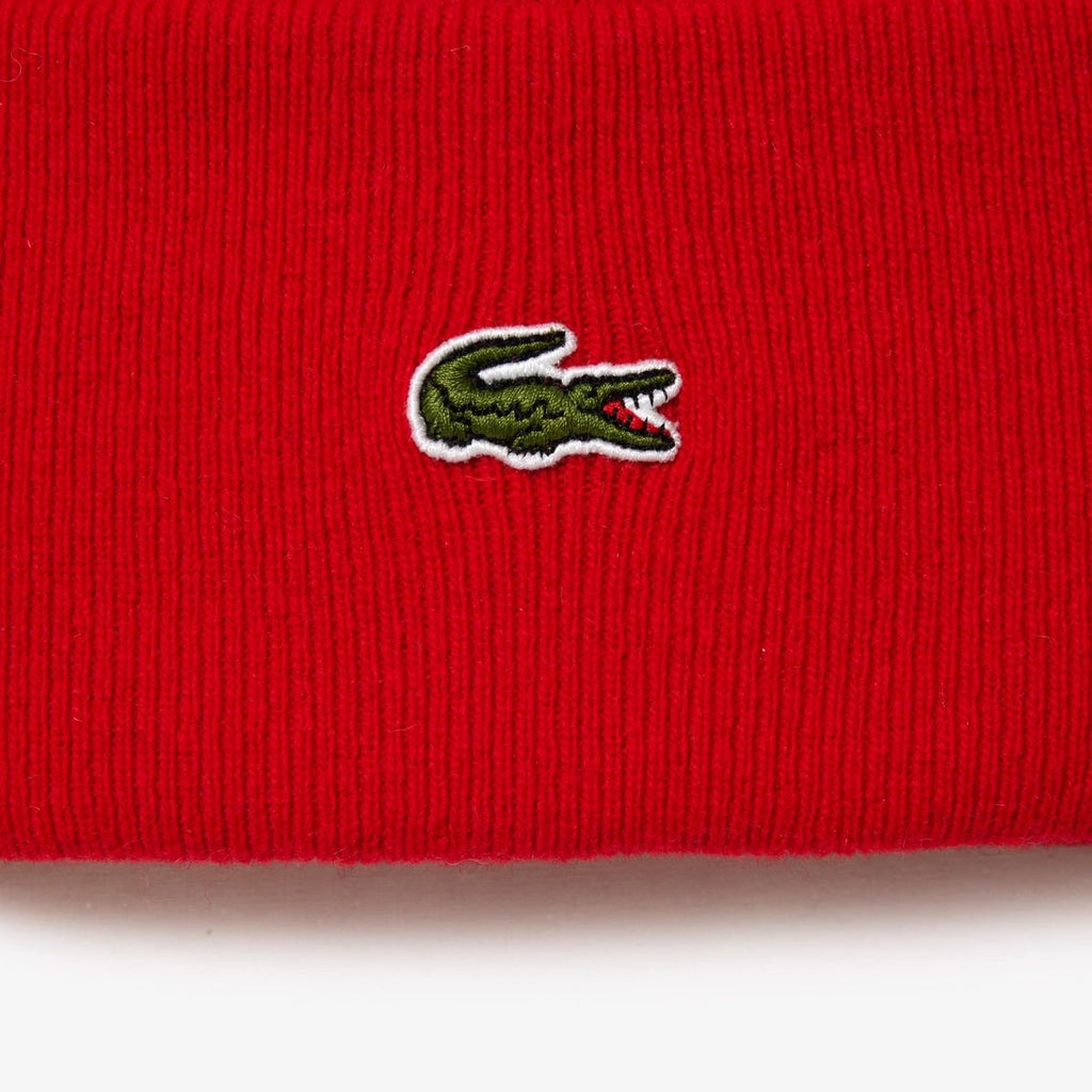 Lacoste Wool Beanie Hat.