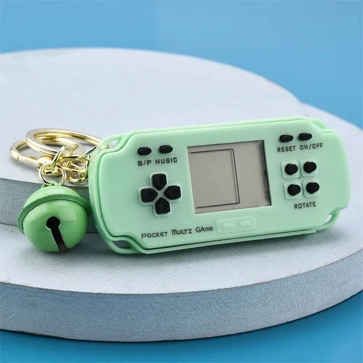 Mini PSP Game Keychain, Retro Console Video Game, Handheld Game Console, Game Console Keychain, Nostalgic Classic Game, Pocket Multi Game, Portable Parent-Child Games Console, New Tetris Game Console Keychain