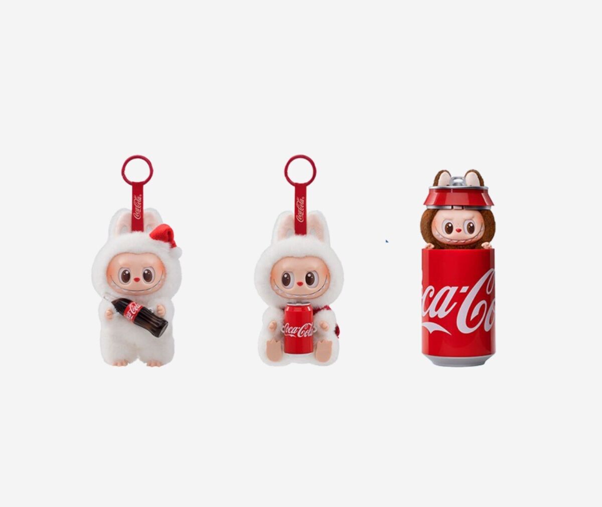 POP MART LABUBU THE MONSTER ‘COCA COLA’ SERIES VINYL FACE BLIND BOX.