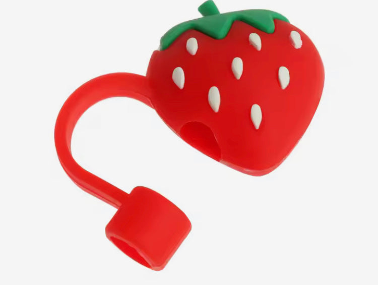 Set Of 3 Silicone Straw Topper, Dust Proof Tumbler Straw Cover, Reusable Straw Tips, Straw Cup Accessories