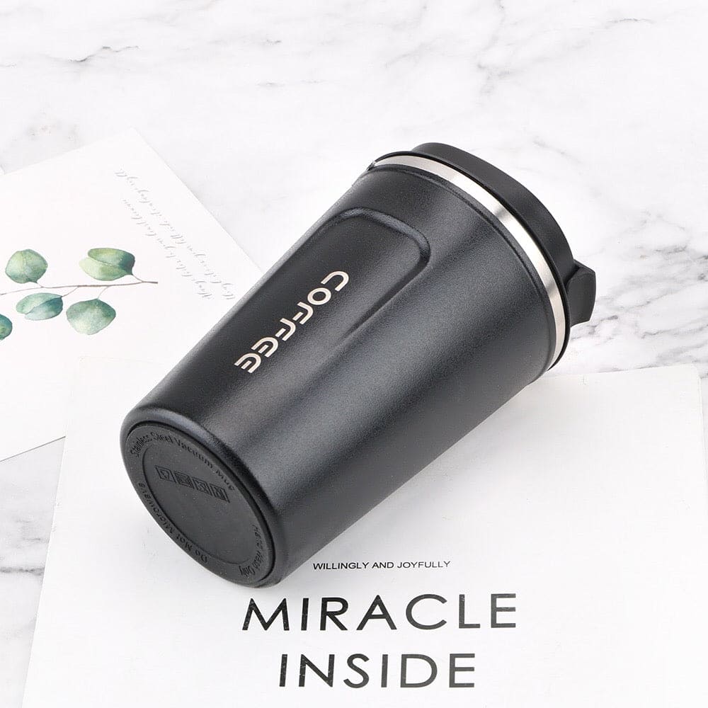Portable Travel Coffee Mug, Smart Digital Coffee Mug, Temperature Display Coffee Mug, Portable Tumbler Thermos Cup,Car Thermos Coffee Mug Travel Mug with Leak-proof Lid for Coffee, Tea, Cold Beverage, Ice Drinks, Travel Thermal Bottle