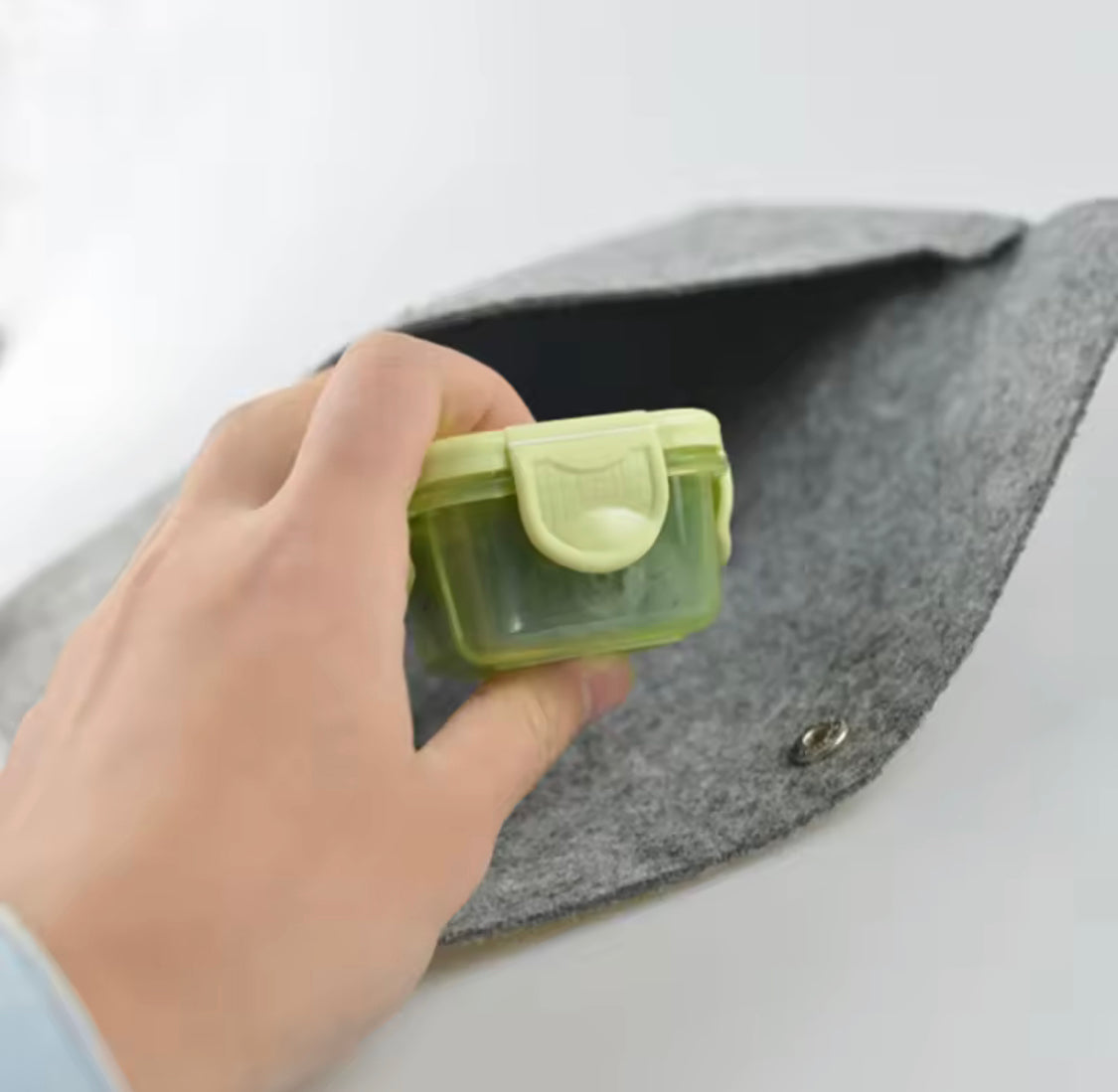 Pack Of 4 Mini Food Grade Sealed Fresh Box, Reusable Bento Lunch Box, Portable Baby Food Storage Containers