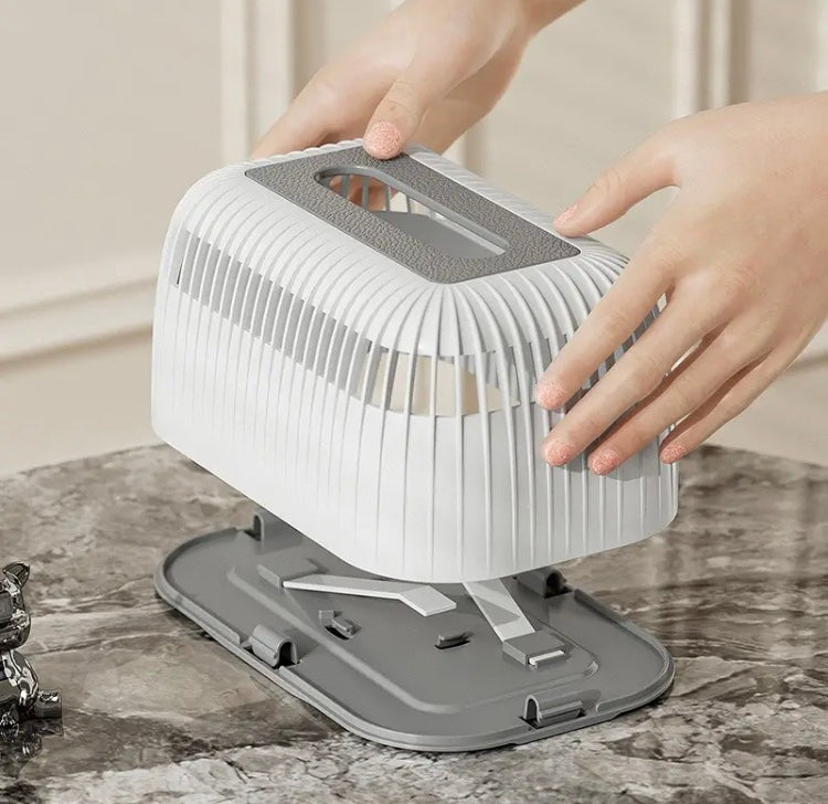 New Simple Plastic Tissue Box, Living Room Tissue Storage Box, Modern Square Shape Tissue Box