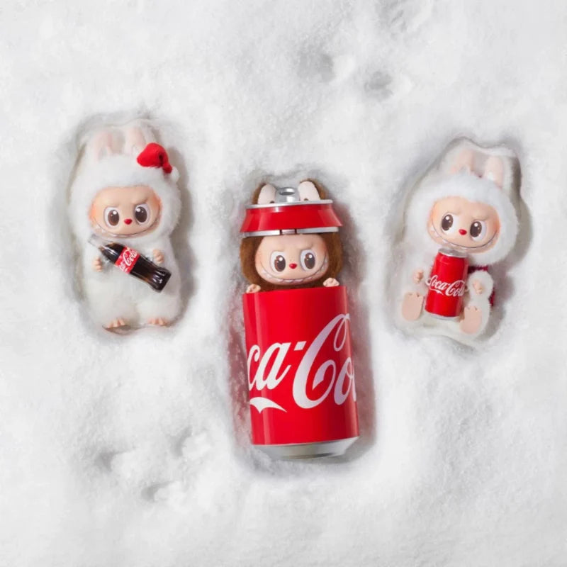 POP MART LABUBU THE MONSTER ‘COCA COLA’ SERIES VINYL FACE BLIND BOX.