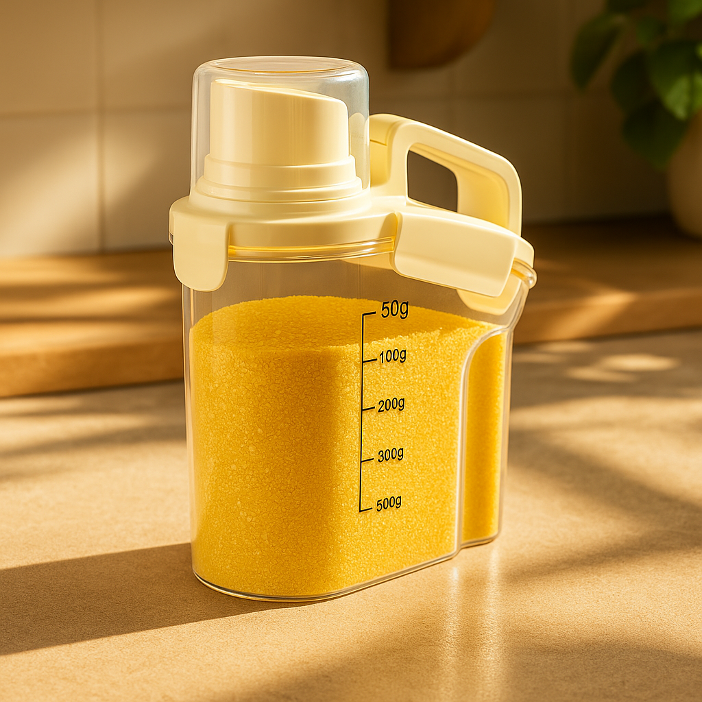 Food Storage Canister with Spout