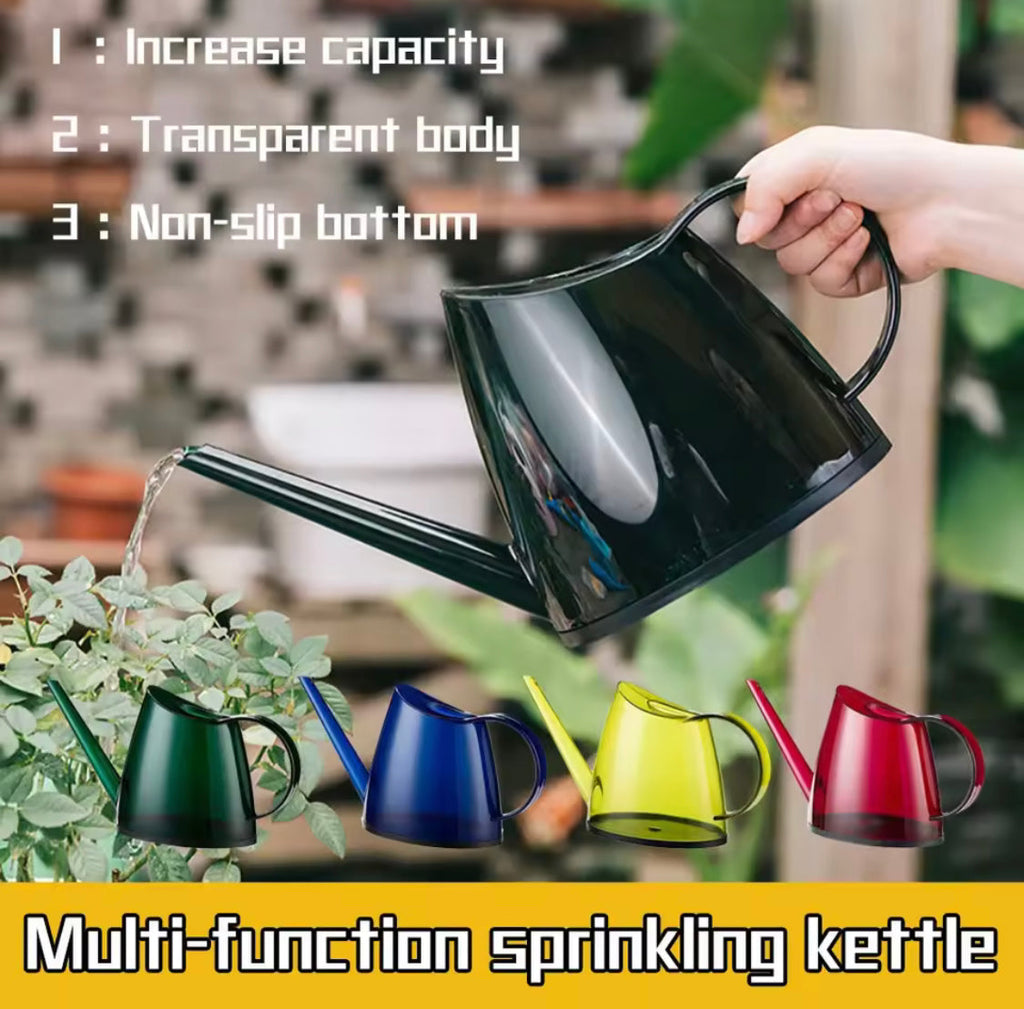 1.4L Transparent Long Spout Watering Kettle.