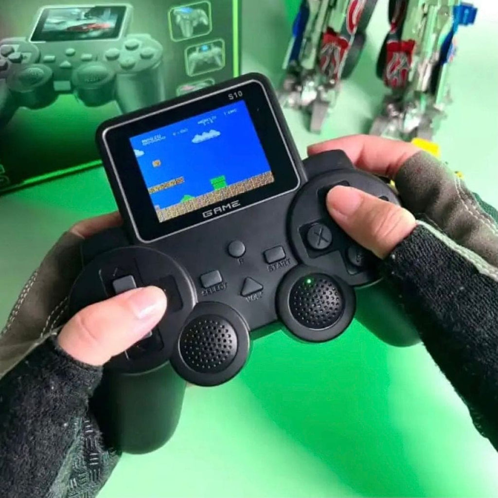 Handheld Gaming Console, S10 Portable Retro Gaming Console, Duo Wireless Controller Game Stick, S10 Digital Controller Gamepad