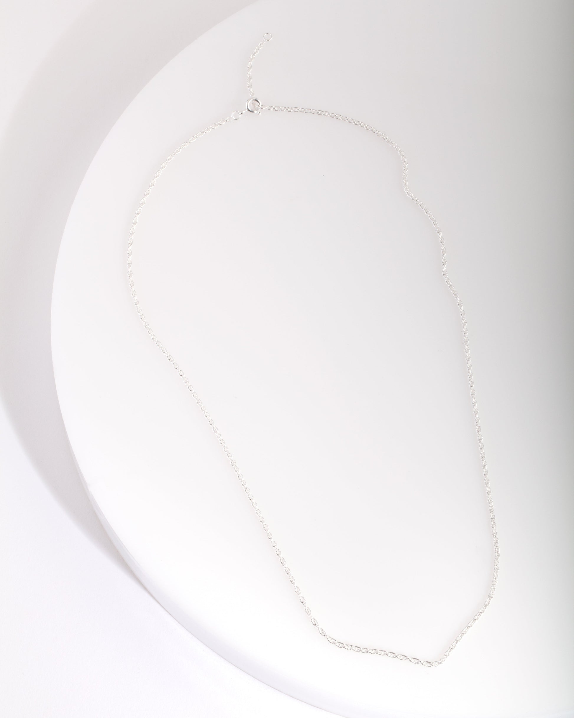 Sterling Silver Twisted Necklace