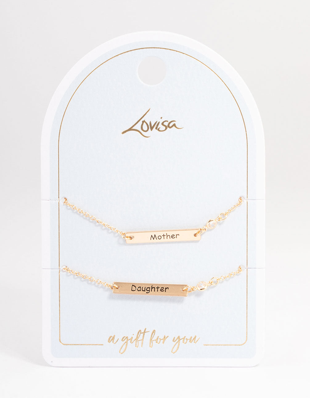 Gold M&D Classic Bar Bracelet Pack