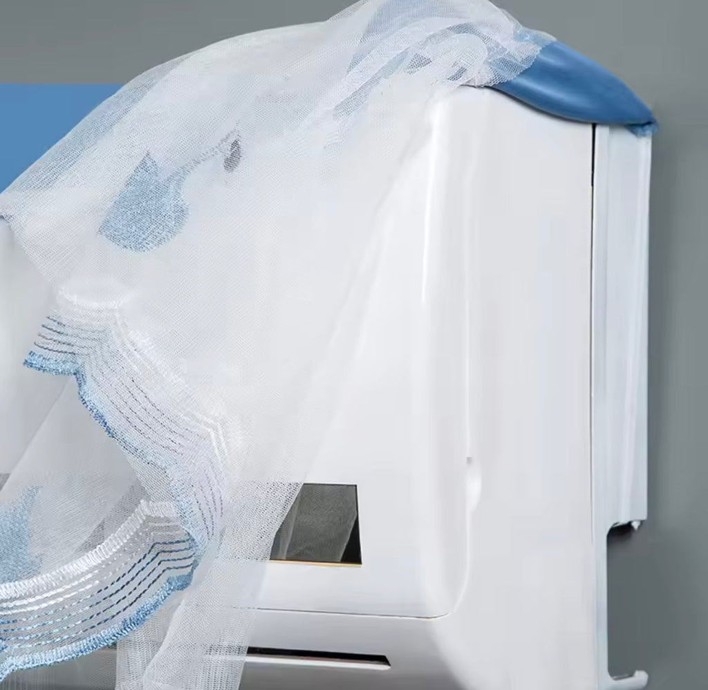 Double Layer Dust Proof AC Cover, Adjustable AC Cover For Indoor, Waterproof Air Conditioner Cover