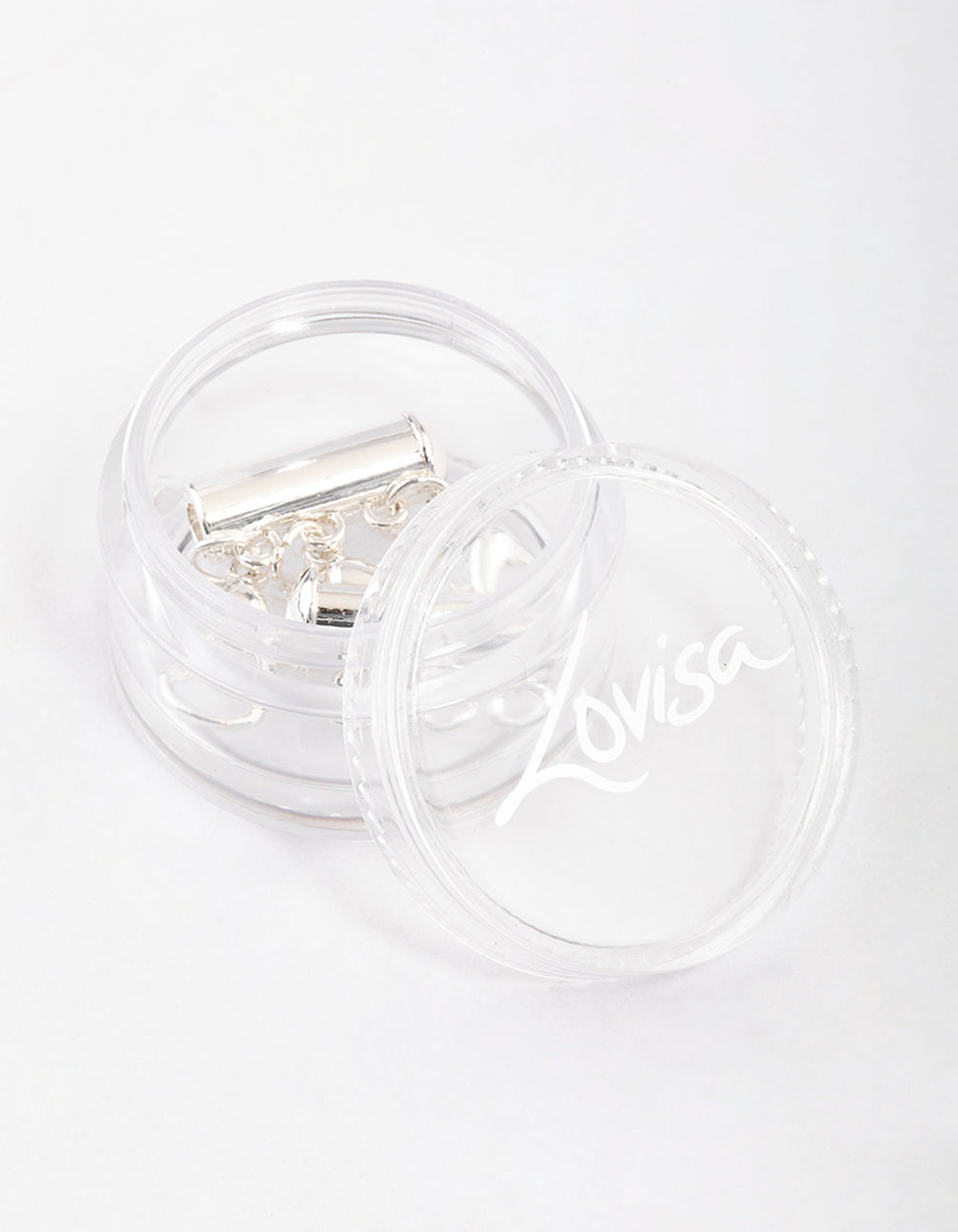 Silver Magnetic Three Necklace Separator