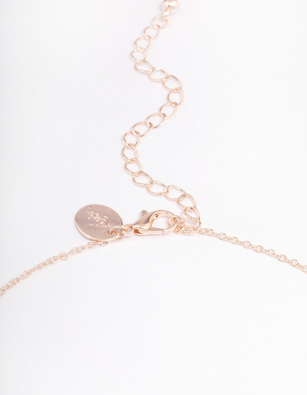 Rose Gold Diamante Butterfly Jewellery Set