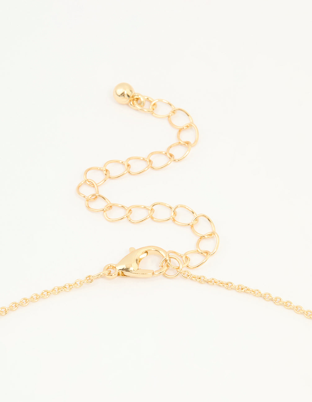 Mixed Metal Cross Heart & Mary Y-Necklace