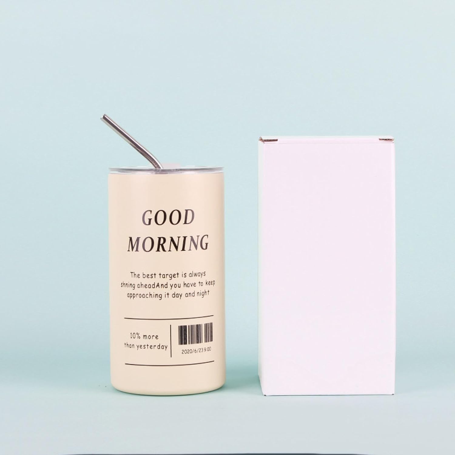 Stainless Steel Iced Coffee Mug