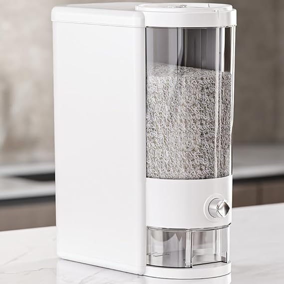 Premium Rice Container with Measuring Cup