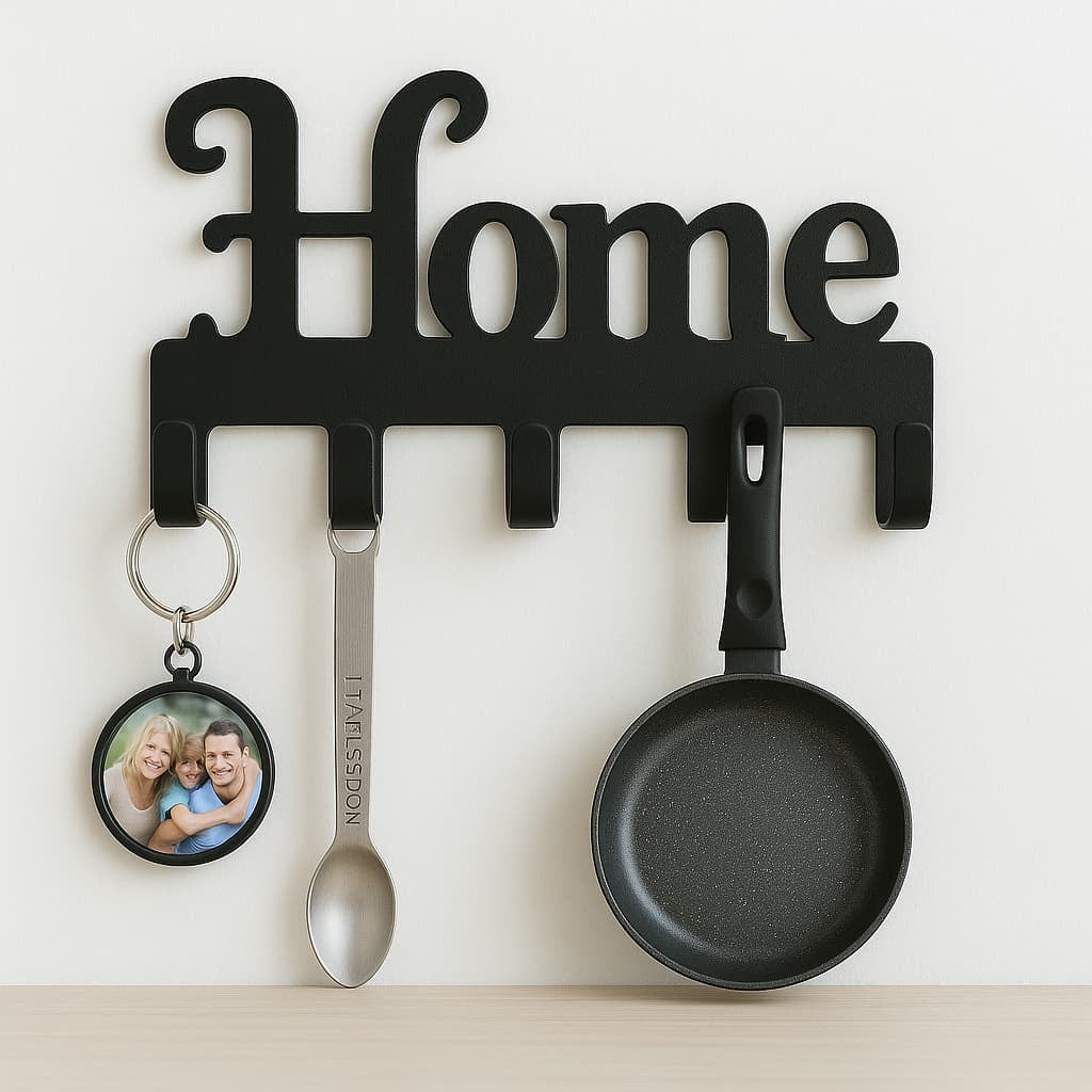 Wall Mounted Key Holder, Rack Floating, Wall Hanging Storage Rack, Key Holder For Home Decoration
