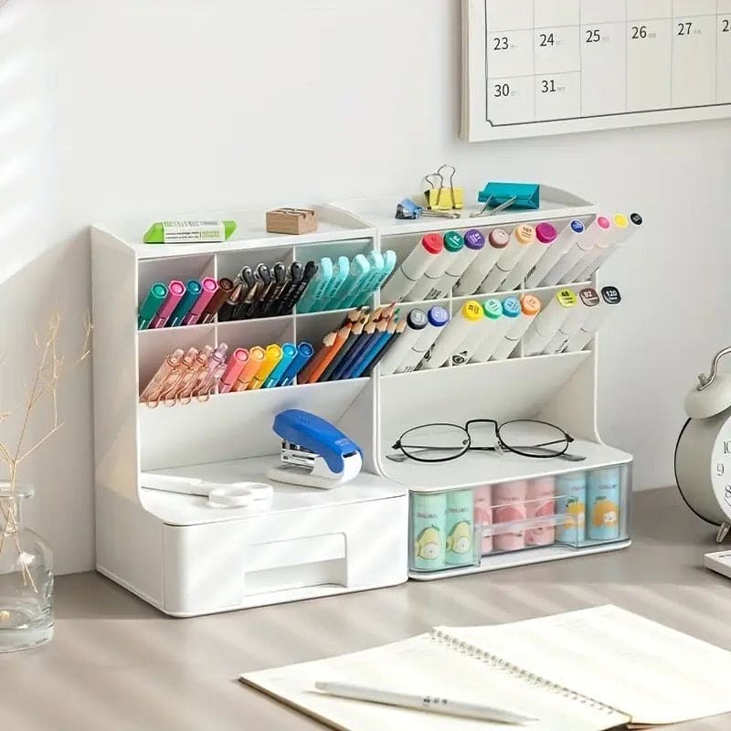 Slop Desktop Storage Box With Drawer, Classify Drawer Type Storage Box.