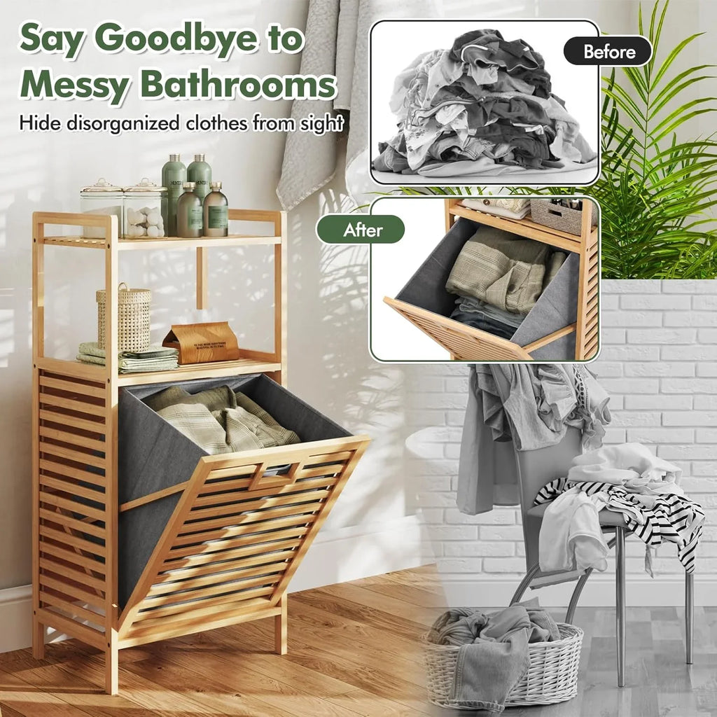 Bamboo Laundry Basket