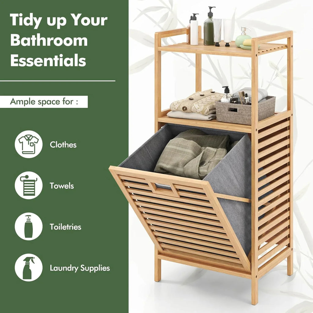 Bamboo Laundry Basket