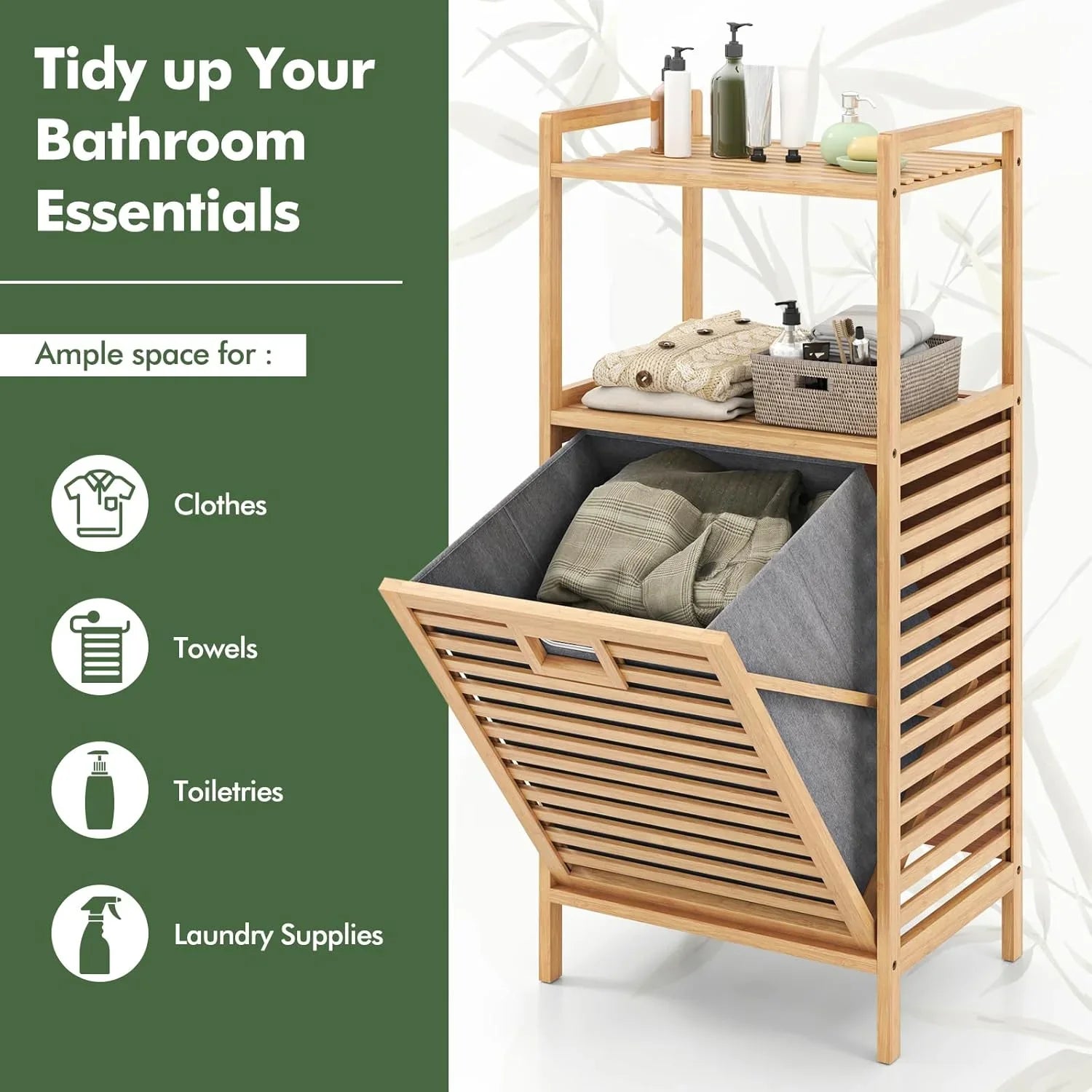 Bamboo Laundry Basket