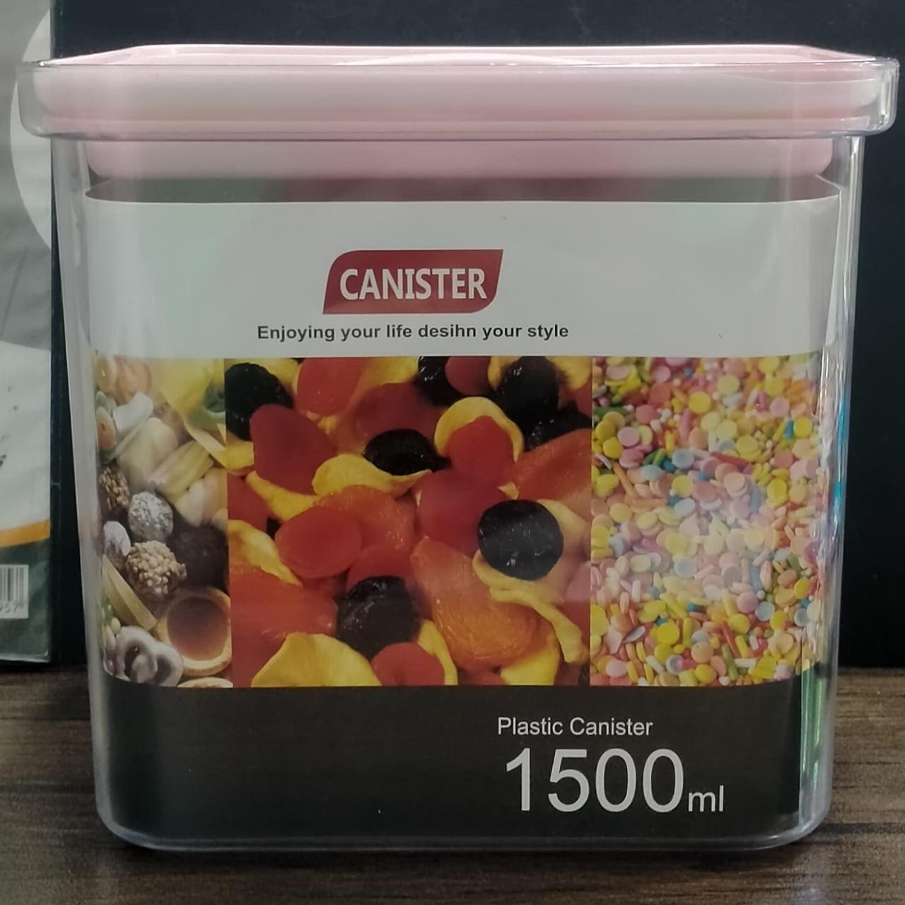 Spiral Button Sealed Container,  Plastic Food Storage Container, Kitchen Organizer Jars Box, Multi Capacity Grain Storage Box, Kitchen Snacks Dry Plastic Fresh Keeping Tank,  Acrylic Condiment Seasoning Set