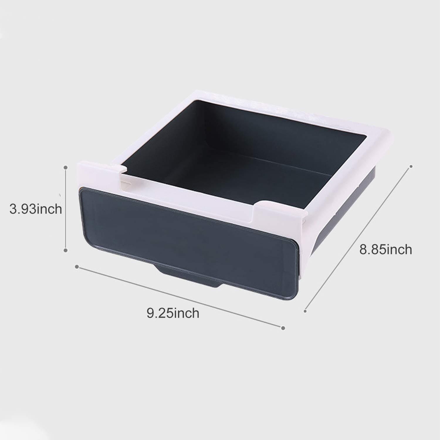 Self-Adhesive Built-In Storage Drawer, Utensil Holder, Under Desk Hanging Storage Box