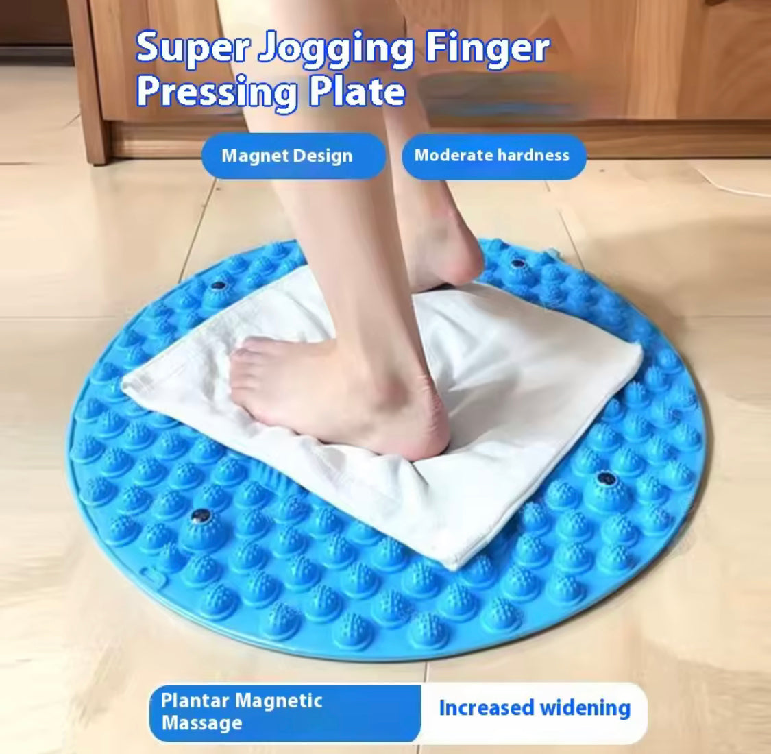 Circular Foot Massager, Finger Pressure Magnetic Therapy Plate, Foot Massage Device For Sports Fitness, Foot Massage Pad